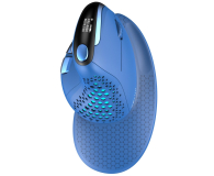 Delux Mysz Pionowa M618XSD BT+2.4G RGB (niebieska) M618XSD (Blue) - 744189 - zdjęcie 3
